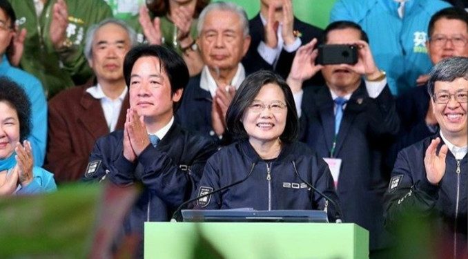 Tsai Terpilih Lagi Jadi Presiden Taiwan, Beijing Tegaskan Prinsip 'Satu Tiongkok' 1 Tsai Terpilih Lagi Jadi Presiden Taiwan, Beijing Tegaskan Prinsip ‘Satu Tiongkok’