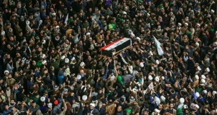 Iran Berkabung, Ribuan Orang Mengiringi Jenazah Jenderal Qasem Soleimani