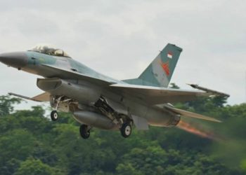 TNI Kerahkan Empat Jet Tempur F-16 ke Natuna