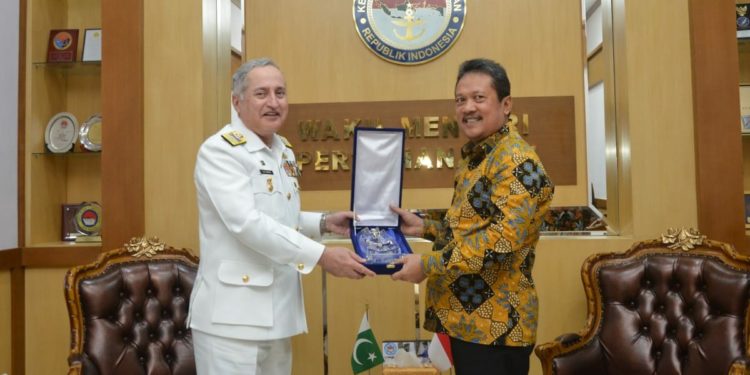 Indonesia-Pakistan Bahas Kerja Sama Angkatan Laut ﻿
