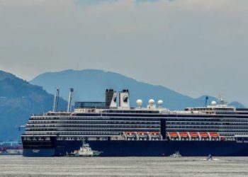 Ditolak di 5 Negara, Kapal Pesiar Westerdam Akhirnya Berlabuh di Kamboja