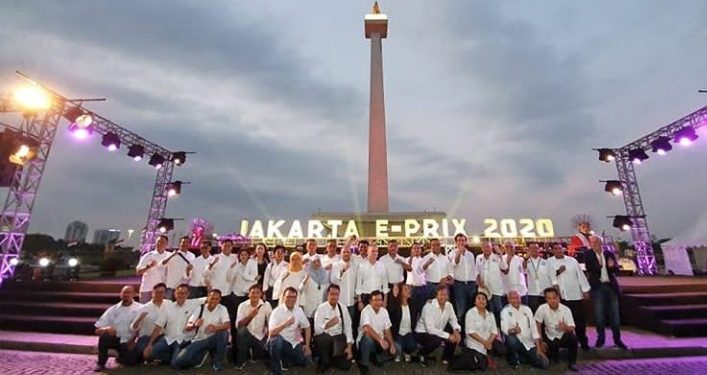 Kawasan Monas Dilarang, Sirkuit  Jakarta E-Prix 2020 Dialihkan  ﻿