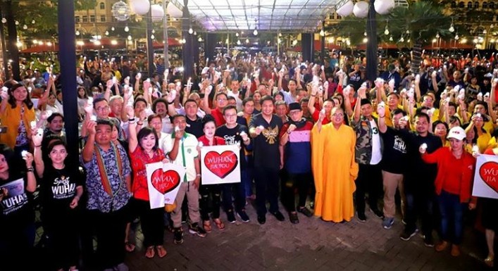 Solidaritas untuk Wuhan, Kelompok Studi Merah Putih Indonesia Salurkan 10 Ribu Masker 1
