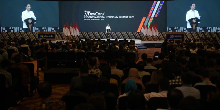 Jokowi : Indonesia Harus Terdepan dalam Kemajuan Ekonomi Digital di Dunia