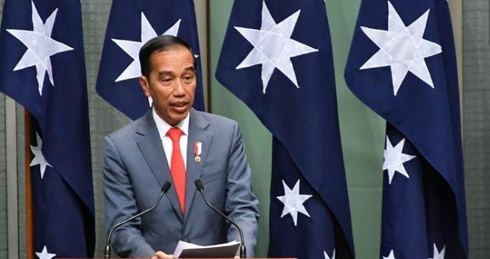 Presiden Jokowi Bicara Ancaman Global dan Keadilan Ekonomi di Parlemen Australia