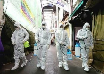 556 Orang Terjangkit Wabah Corona,  Korea Selatan Siaga Tinggi ﻿