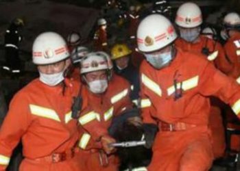 6 Tewas, 28 Hilang dalam Insiden Runtuhnya Hotel Karantina Pasien Corona di China