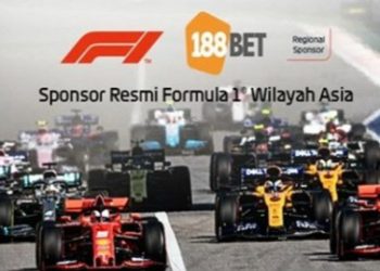 Formula 1 Gandeng 188BET sebagai Sponsor Resmi Wilayah Asia ﻿