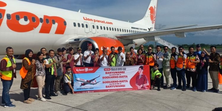 Dukung Industri Pariwisata, Lion Air Operasikan Penerbangan ke Banyuwangi