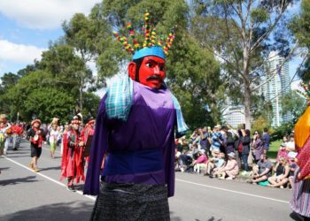 Ondel-Ondel Betawi Mencuri Perhatian di Moomba Festival 2020, Melbourne