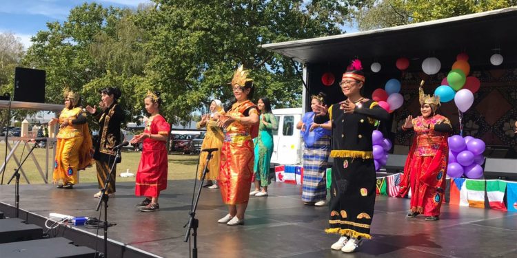 Pentas Budaya Indonesia Mewarnai  Malborough Multicultural Festival 2020