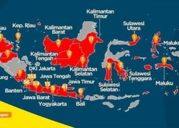 Wabah Covid-19 di Indonesia Belum Terbendung, Pasien Capai 579 Orang, 49 Meninggal ﻿