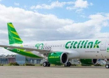 60 Pesawat Citilink Indonesia Disterilkan dari Wabah Covid-19  ﻿