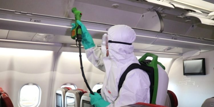 Cegah Wabah Virus Corona, Pesawat Lion Air Group Disterilkan