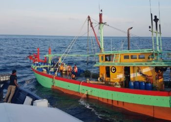 Laut Indonesia Diinvasi, Dua Kapal Ikan Asing Ilegal Ditangkap di Selat Malaka