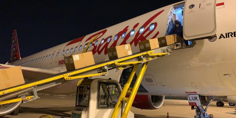 Maskapai Batik Air Dipercaya Angkut Kargo Obat-obatan dari China