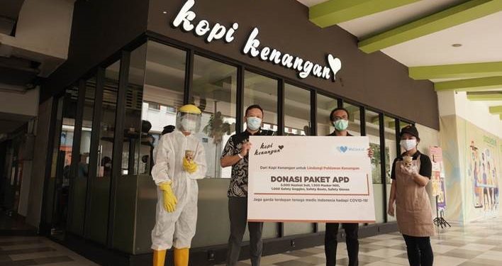 Kopi Kenangan Galang Bantuan untuk Tenaga Medis di Indonesia