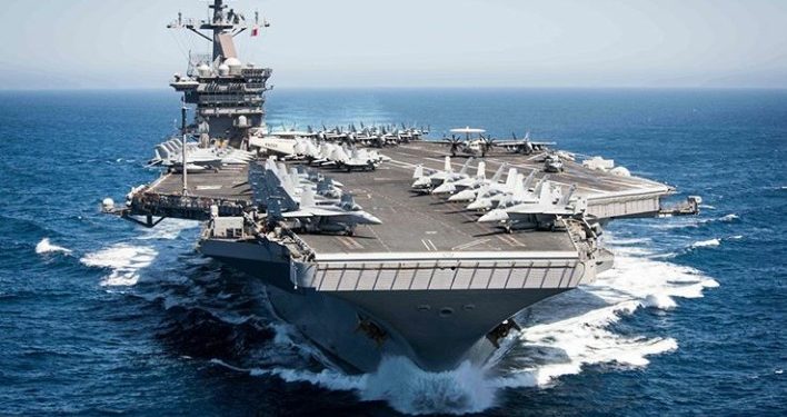 Virus Corona Menyebar di Kapal Induk Amerika, Ribuan Kru Segera Dievakuasi