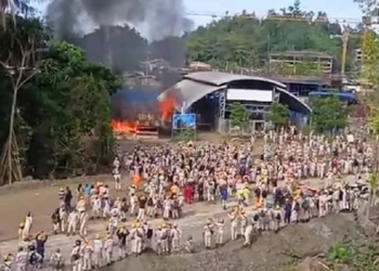 Smelter PT IWIP Dibakar Massa, 11 Orang Ditangkap