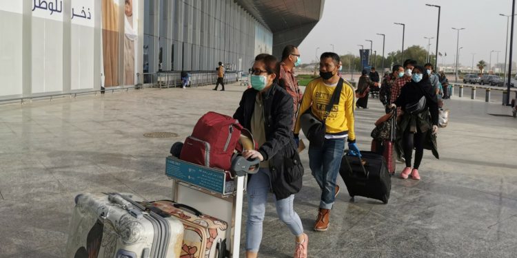 164 Pekerja Migran Indonesia Pulang dari Kuwait