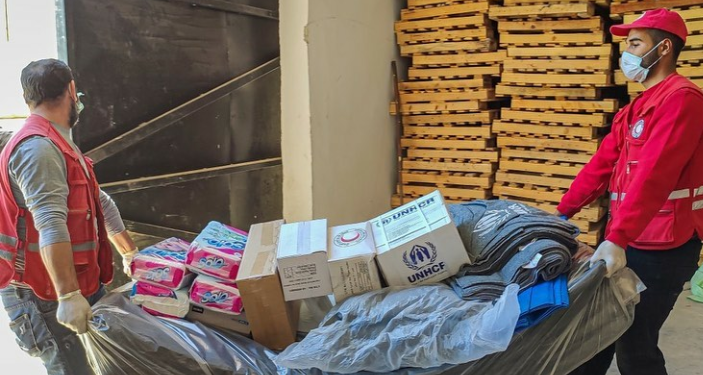 PBB Kirim Ratusan Truk Bantuan ke Idlib