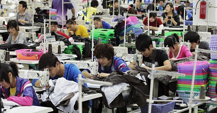 Industri Tekstil China Mulai Tertekan