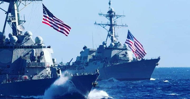 Kapal Perang Amerika Kian Hilir Mudik di Selat Taiwan