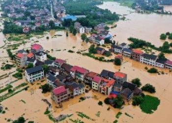 China Selatan Diterjang Banjir, 13 Orang Tewas dan 228 Ribu Warga Mengungsi