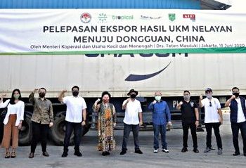 27 Ton Ikan Produk UMKM Indonesia Diekspor ke China