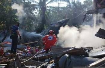 BREAKING: Pesawat Tempur Milik TNI AU Jatuh di Siak Hulu, Riau