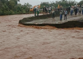 Morowali Diterjang Banjir, Jembatan Putus dan Kawasan IMIP Terendam