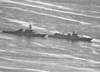 Psywar, Kapal Perang AS dan China Nyaris Bertabrakan di Laut China Selatan