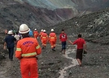Bencana Longsor di Myanmar, 113 Penambang Giok Tewas