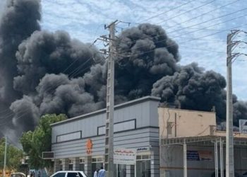 7 Kapal Terbakar di Pelabuhan Iran