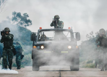 Lawan Intimidasi China, Taiwan Gelar Simulasi Perang