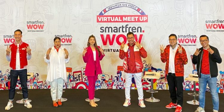 Smartfren Gelar Konser Virtual Lintas Negara dari Indonesia, Korea dan Inggris