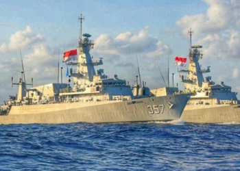 ILEGAL FISHING: TNI AL Sergap Kapal Ikan Vietnam di Zona Ekonomi Eksklusif