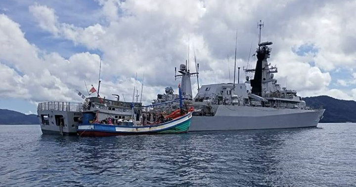 ILEGAL FISHING: TNI AL Sergap Kapal Ikan Vietnam di Zona Ekonomi Eksklusif 1