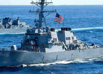 Dilengkapi Rudal, Armada Tempur AS Unjuk Kekuatan di Laut China Selatan
