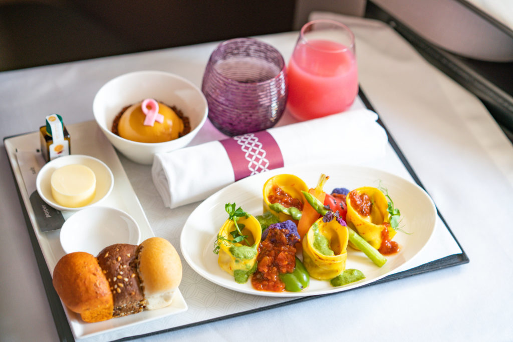 Qatar Airways Manjakan Pelanggan Premium dengan Hidangan Gourmet Vegan 1