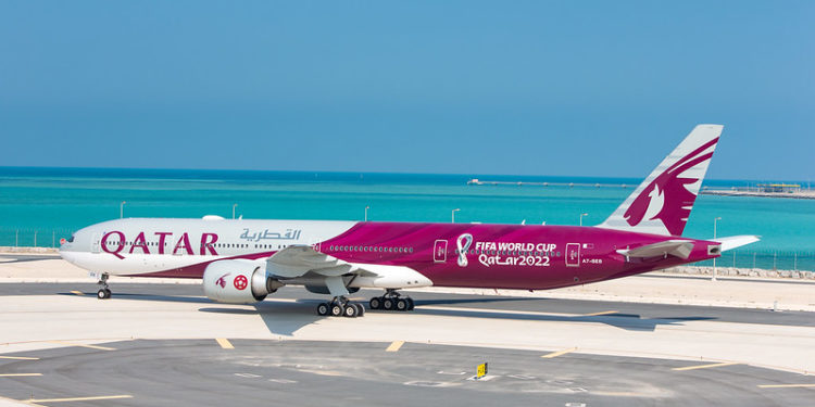 Qatar Airways Reveals First Bespoke FIFA World Cup Qatar 2022TM Aircraft