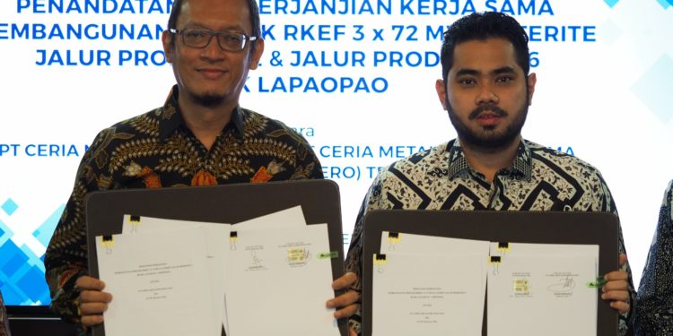 PT CNI dan PT PP Lanjutkan Kolaborasi Pembangunan Smelter Ferronickel