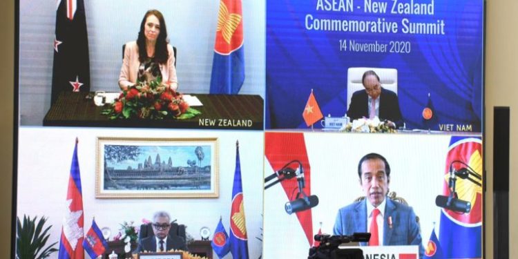 Presiden Jokowi Dorong Penguatan Relasi ASEAN-Selandia Baru di Pasifik