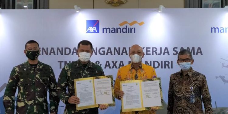 AXA Mandiri Dipercaya Sediakan Asuransi Bagi 820 Anggota TNI AD