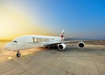 Emirates Sambut Kedatangan Pertama dari Tiga Unit A380, Pesawat Berbahan Bakar Biofuel