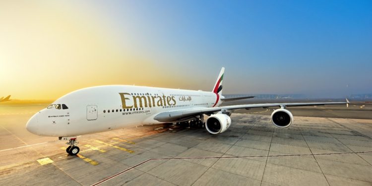 Emirates Sambut Kedatangan Pertama dari Tiga Unit A380, Pesawat Berbahan Bakar Biofuel