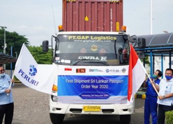 Perum Peruri Ekspor Perdana 300 Ribu Paspor ke Sri Lanka