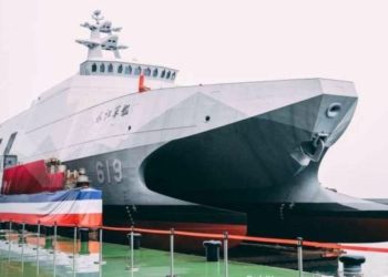Taiwan Luncurkan Kapal Korvet Penghancur Kapal Induk