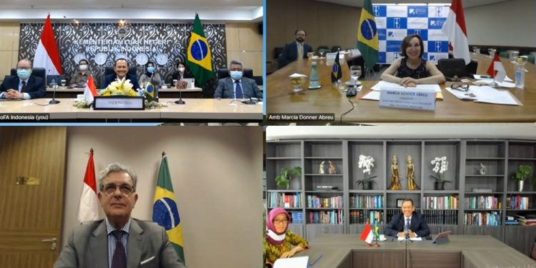 Indonesia dan Brasil Tingkatkan Kerja Sama Ekonomi Hijau dan Pertahanan
