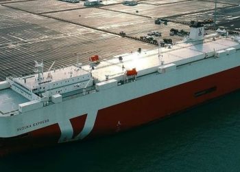Indonesia Ekspor Perdana 140 Mobil ke Brunei dari Pelabuhan Internasional Patimban